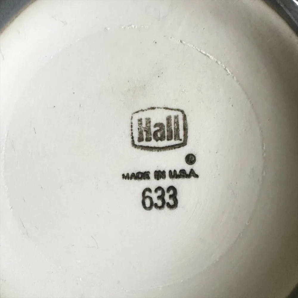 Hall Grey Ceramic Pitcher NWOT